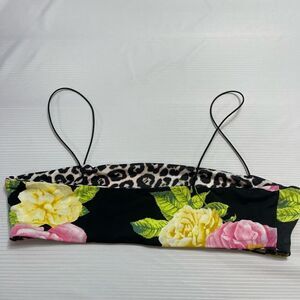 AFRM Floral Bikini Top Size Medium New